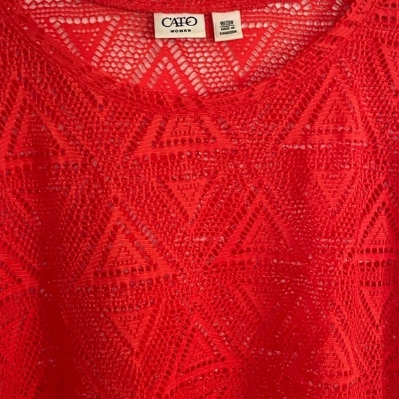 Cato Neon Swim Suit Cover Up - Picture 2 of 4